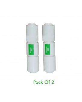Wellon Plastic Flow Restrictor FR-350 for Domestic RO Water Purifiers, 4 inch All Kinds of Water Filters New Technology for Home and Kitchen (2 pic, White)